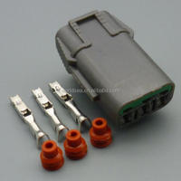 Connecteur de moteur d'accélérateur automobile femelle 3 broches 1,5 mm PB015-03320 pour excavatrice Hitachi ZAX70EX120200