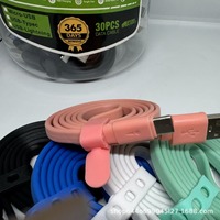 Kabel Data PVC Kustom Produsen Xin Bo USB-5, Aksesoris Ponsel, Kabel Pengisi Daya Micro USB Android 2A Tembaga