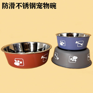 Venta al por mayor de comederos de acero inoxidable para perros, comederos antideslizantes para perros, comederos para mascotas, comederos para comida de perros, comederos para agua, comederos antivuelco, comederos para mascotas. - Product Image 5