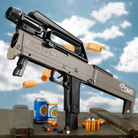 Vente chaude coque manuelle pour enfants lancer pliante balle molle mitraillette accessoires de simulation modèle pistolet jouets pour garçons
