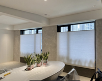 Cortinas Opacas de Panal de Abeja de 38 mm, Ecológicas y Duraderas