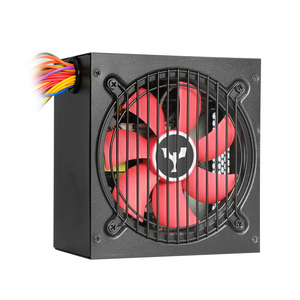 Alimentatore PC 20+4Pin 12V ATX 601-700W Professionale per <span class=keywords><strong>E</strong></span>-Sports <span class=keywords><strong>e</strong></span> Videogiochi, Computer 80+ Server/Desktop Nero Completamente Modulare 12cm - Product Image 1