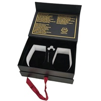 Boîtes-cadeaux personnalisées en verre à vin, 20 pièces, boîte magnétique avec ruban, boîte à vin, emballage en mousse EVA