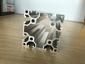 <b>T</b>-<b>Slot</b> Anodized 6000 Series <b>Aluminum</b> Extrusion Profile System Cutting Song Hong Vietnam for Industrial Automation OEM Projects - Product Image 4