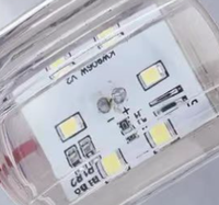 Feux de navigation marins verticaux OEM 12V 24V pour proue et tribord, IP68, feux de positionnement pour pontons, bateaux à moteur, bateaux Jon, bateaux à fond plat