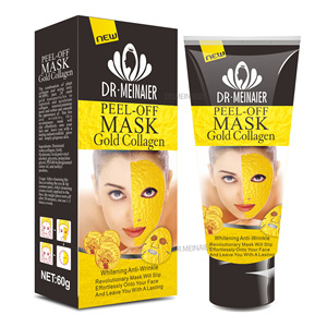 Vente en gros 60g or masque Peel-Off feuille forme <span class=keywords><strong>pour</strong></span> l'élimination des points noirs acné et nettoyage du <span class=keywords><strong>nez</strong></span> masque <span class=keywords><strong>noir</strong></span> - Product Image 3
