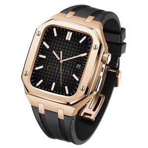 Bracelet de montre pour boîtier de montre <span class=keywords><strong>apple</strong></span> Bracelet pour <span class=keywords><strong>Apple</strong></span> <span class=keywords><strong>Watch</strong></span> <span class=keywords><strong>9</strong></span> 8 7 6 5 4 44mm <span class=keywords><strong>45mm</strong></span> - Product Image 1