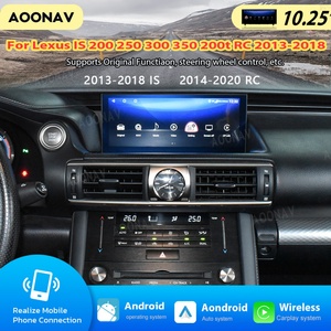 256G 10.25 Inch <b>Car</b> Radio <b>for</b> Lexus IS 200 250 300 350 200t RC 2013-2020 Android Stereo Multimedia GPS Video Player Dual System - Product Image 2