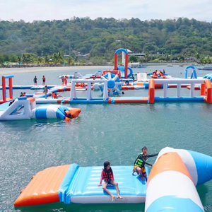 Inflatable nổi Aqua công viên cao cấp nước chơi thiết kế cho khu nghỉ mát sang trọng - Product Image 1