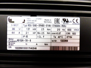 Controlador PLC Industrial 10I60-ERNB0-B14N-ST6S00N-R0SU 13222898 para Motor - Product Image 3