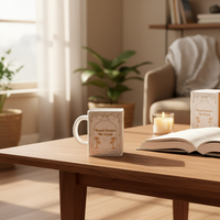 Tasse en céramique The Bookworm's Mug-Novel-Tea avec bordure en forme de cœur et de fleurs, emballage en boîte, cadeau d'affaires, sans danger pour les aliments, réutilisable