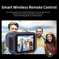 Nouvelle caméra d'action compacte 5K avec écran IPS 2,0 pouces, caméra sportive HD extrême, anti-vibrations 6 axes, capteur CMOS professionnel, caméra étanche pour moto