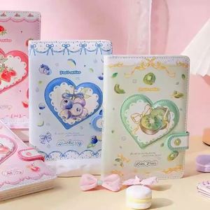 Cuaderno A5 con Cierre Magnético con Sabor a Frutas, Bonito y Sencillo, Superficie de Cuero PU Fresco, Agenda Portátil para Estudiantes, Páginas de Colores - Product Image 2