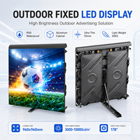 Écran LED HD extérieur étanche P4 P5 P6 pour affichage publicitaire en stade, économe en énergie, fournisseur OEM