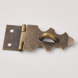 Serrure de meuble de style vintage en bronze, sans clé, en acier au carbone, accessoire pour sac - Product Image 3