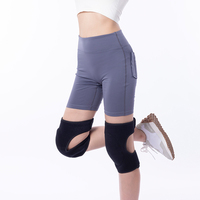 Rodillera Deportiva de Protección Antideslizante y Transpirable con Absorción de Impactos de Poliéster para Entrenamiento y Gateo
