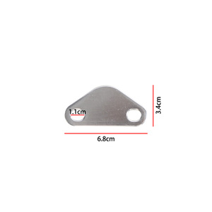 Junta EGR 20R22RE de aluminio de 11,1 cm para reparación del sistema del motor Toyota, pieza de repuesto - Product Image 3