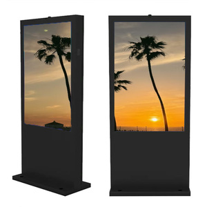 Écran tactile numérique LCD ultra-plat noir pour terminal <span class=keywords><strong>d</strong></span>'ascenseur, <span class=keywords><strong>étanche</strong></span> IP67, avec fonction de verrouillage de l'écran - Product Image 1