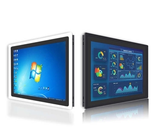 Tablet PC Industrial de 13,3 pulgadas, carcasa de aleación de aluminio, diseño sin ventilador, resolución de 1366*768, reproducción HD, computadora de escritorio todo en uno - Product Image 1