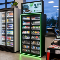 Présentoir de vente au détail commercial pour tabac, armoire distributeur pour étagères de magasin de tabac
