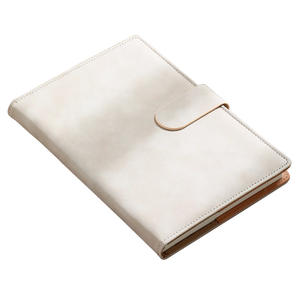 <b>A5</b> Sheepskin Texture Business Notebook Leather Cover Office Meeting Notebook High-End Gift Box <b>Notepad</b> Wholesale - Product Image 3
