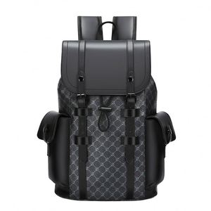 Wholesale <b>Large</b> Capacity Fashion Waterproof Leather Preppy Laptop <b>Backpack</b> for College Students PU Zipper for Travel <b>School</b> Use - Product Image 5