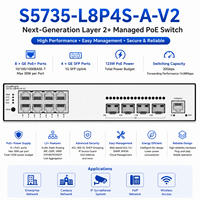 CloudEngine S5735-L8P4S-A-V2 L24P4S-A-V2 L48LP4S-A-V2  8 24 48 Gigabit PoE+ 4GE SFP Switch de Red Gestionado Empresarial de Capa 3