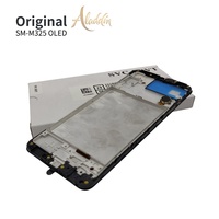 Nouveau Service Pack OLED d'origine LCD M325 pour Samsung Galaxy M32 téléphone portable pièces réparées LCD avec assemblage de cadre