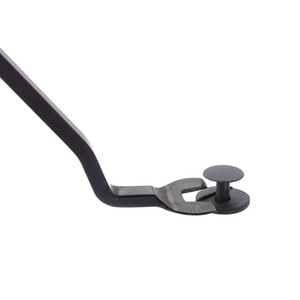 Outil de démontage de clips de panneaux de porte de voiture, tournevis de 6 pouces en métal rouge pour garnitures intérieures, réparation automobile - Product Image 2