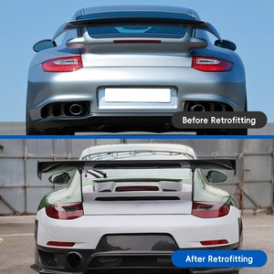 ชุดแต่งท้ายรถยนต์สไตล์ GT2RS ปี 2009-2013 ทำจากคาร์บอนไฟเบอร์แบบเปียก สภาพใหม่ เหมาะสำหรับ 911 997.2 - Product Image 2