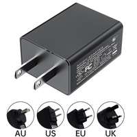 Chargeur Mural USB 5V 1A 2A (2000mA) avec Adaptateur Secteur pour les États-Unis – Certifié UL et FCC