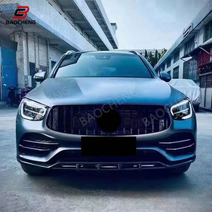Meilleur <span class=keywords><strong>prix</strong></span> pour <span class=keywords><strong>Mercedes</strong></span> Benz GLC 63S X253 <span class=keywords><strong>Coupé</strong></span> amélioré Top haute qualité voiture en Fiber de carbone avant lèvres pare-chocs avant pièces de carrosserie - Product Image 3