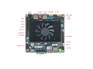 เมนบอร์ดอุตสาหกรรม NANO1F 4K VGA LVDS EDP พร้อมซีพียู Alder Lake ซีรีส์ N - Product Image 5