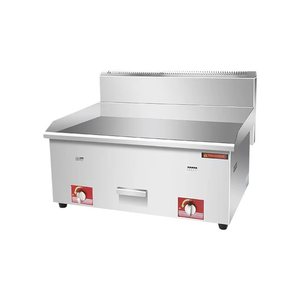 KITCHENWINGS Commercial Grill Griddle <b>BBQ</b> Counter <b>Top</b> Stainless Steel <b>Table</b> Flat <b>Top</b> Barbecue LPG/<b>Gas</b> 10KW ERQP722 - Product Image 3