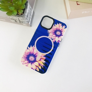 2in1 đầy màu sắc TPU tùy chỉnh bán buôn phim hoạt hình màu xanh mô hình sao ánh sáng màu tím đầy sao nền mới Bong Bóng điện thoại di động trường hợp - Product Image 3