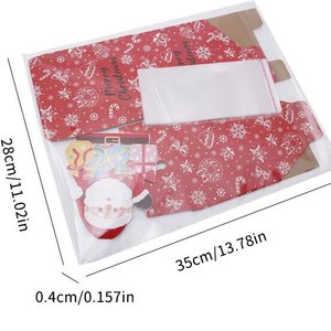 Boîte à monnaie surprise de Noël en gros – Motifs Père Noël, Bonhomme de neige, Sapin de Noël – Boîte à tirer des billets en papier – Cadeau de Noël – Boîte à espèces - Product Image 4