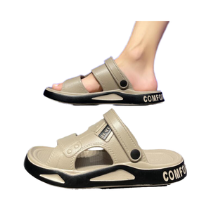 Sandalias de Plataforma para Hombre, Ligeras, Transpirables, Resistentes al Desgaste, Casuales, de Doble Uso, para Conducir, para Verano y Playa - Product Image 4