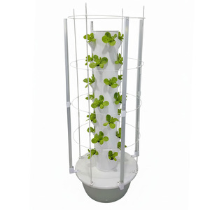 Sistema de Cultivo Hidropónico, Torre Hidropónica Vertical Interior y Exterior para 28 Plantas con Bomba, Kit de Germinación de Plantas - Product Image 2