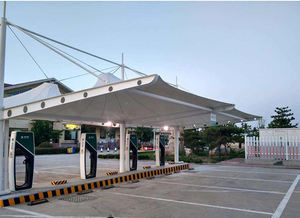 Tente de carport extensible en promotion, taille personnalisée, imperméable, pour parking extérieur, abri de voiture - Product Image 5