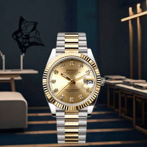 Siko יוקרה אופנה נשים nh35 שעון מכני אוטומטי שעון 36/39 מ "מ קוטר יהלום עיצוב כוכבים 18 מ" מ - Product Image 6