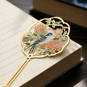Marcadores de Lectura de Metal Esmaltado Personalizados Vibrantes con Anillo de Salto para Regalos de Biblioteca - Product Image 4