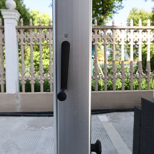 Parasol Cantilever de Luxe en Aluminium, Étanche aux UV, avec LED, Robuste, Personnalisé, à Énergie Solaire, pour Jardin et Terrasse Extérieure DC-UP- - Product Image 2