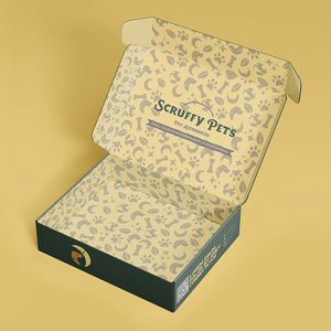 Sang trọng tùy chỉnh các tông quà tặng gửi thư bưu phẩm vận chuyển hộp giấy sóng Đóng gói hộp các tông với giấy Túi Quà Tặng - Product Image 4