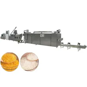 Stainless steel Bread Crumb Extruder Making Machine Bread Crumb Production Line used in fried chicken/squid ring