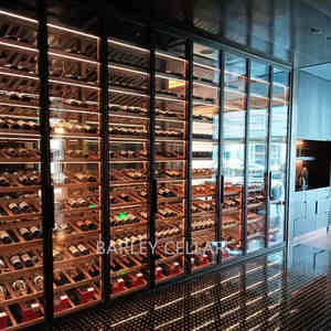 ตู้แช่ไวน์แบบควบคุมอุณหภูมิคงที่ BARLEY พร้อมแผงควบคุมหน้าจอ <span class=keywords><strong>LCD</strong></span> - Product Image 3