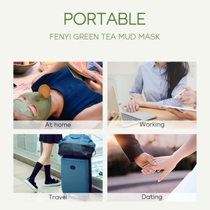 Mascarilla de Barro de Té Verde Natural y Orgánica de 100g para el Cuidado Facial, Limpieza Profunda y Control de Grasa, Venta al Por Mayor - Product Image 4