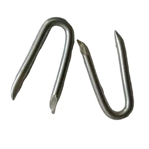 Clous en U galvanisés pour clôture, clous à béton de haute qualité, meilleur prix - Product Image 1