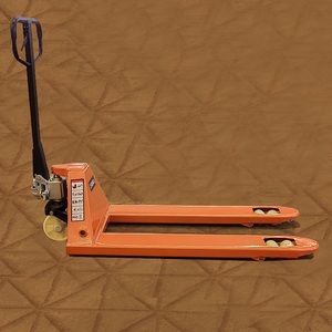 במפעל סיטונאי מזרן משאית מלגזות 2t 2.5t 3t ניילון גלגל יד משאית משאבת הידראולי - Product Image 1