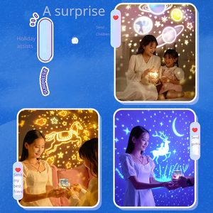 Projecteur de ciel étoilé rotatif romantique pour la maison, <span class=keywords><strong>veilleuse</strong></span> pour enfants et adultes, <span class=keywords><strong>projection</strong></span> cosmique de rêve, lampe LED avec musique, haut-parleur sans fil - Product Image 4