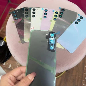 Ingrosso Cover posteriore in vetro posteriore per Samsung <span class=keywords><strong>Galaxy</strong></span> S23 <span class=keywords><strong>Ultra</strong></span> S23 + custodia posteriore del telefono con cornice per obiettivo della fotocamera - Product Image 4